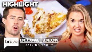 Can Cloyce Martin Fix His "Horrific" Cake Disaster? | Below Deck Sailing Yacht (S5 E4) | Bravo