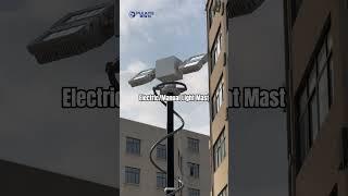 Manual/electric lifting light tower#lighttower #vehiclelight#worklight#mobilelight#electricmast