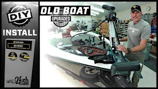 Minn Kota Ultrex Trolling Motor DIY Install | Pro Rigger Tips