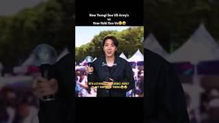 BTS LOVINGLY MOCKING ARMY