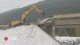 Coquihalla highway could open earlier than expected with repairs underway