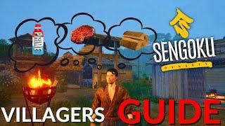 Complete GUIDE ALL You NEED To KNOW SENGOKU DYNASTY Villagers