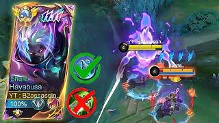 19KILLHAYABUSA SOLO RANK FASTHAND |TOP GLOBAL HAYABUSA -Mobile Legends