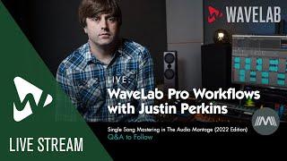 WaveLab Pro Workflows with Justin Perkins #21 | Single Song Mastering In The Audio Montage (2022)