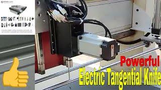 Powerful Electric Tangential Knife for Cutting EVA #powerful #electric #tangential #knife #EVA