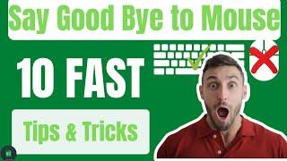 10 Super Fast MS Excel Tips and Trick in Hindi Urdu | OfcMentor