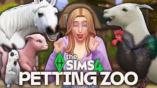 Functional Petting Zoo Business in The Sims 4! 