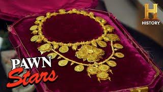 Pawn Stars: $250,000 for Ancient Gold Coin Jewelry?! (S22)