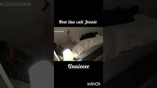 how lisa  call park roseanne #blackpink #kpopedit #trending #shorts #popular