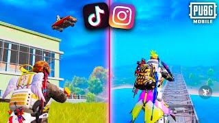 Проверка ЛУЧШИХ ЛАЙФХАКОВ из TikTok и Instagram в ПУБГ мобайл | PUBG Mobile #18