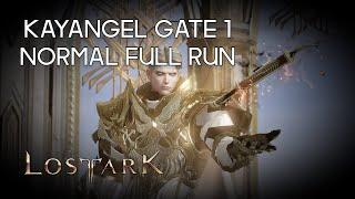 Bard Kayangel Gate 1 Normal Full Run - Lost Ark