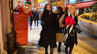 Crazy scared the ladies with elf prank