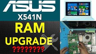 ASUS X541n Laptop Ram Upgrade