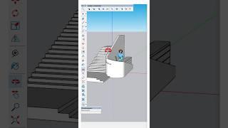 #sketchup How to use the Fredo Scale Plugin in SketchUp for creat a staircase with information desk!