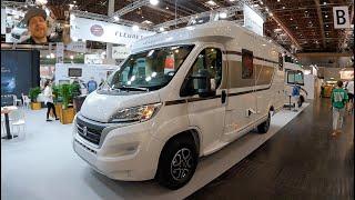 Florium Baxter 65 LJG RV Camper Van Fiat Ducato Campervan by Fleurette walkaround and interior K707