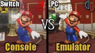 [Switch vs Yuzu] Super Mario Odyssey (PC vs Console) (Graphics Comparison)