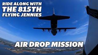 FLY WITH ME in a U.S. Air Force C-130J Doing an Airdrop