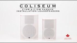 Coliseum by Yorkville Sound – Installation Speakers