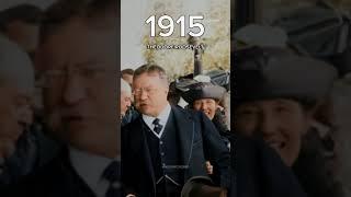 Theodore Roosevelt in 1915 - Restored Footage