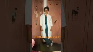 Heather as a young respiratory therapist #dementiacaregiver
