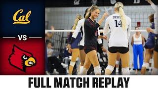 Cal vs. Louisville Full Match Replay | 2024 ACC Volleyball