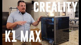 Creality - K1 Max - 3D Printer - Unbox, Build, & First Run