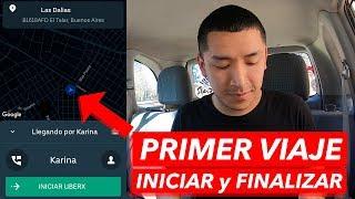 Uber Driver TUTORIAL  PRIMER VIAJE para conductores nuevos ◀ (GPS, Cómo cobrar y demás)