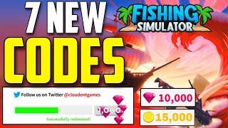 *NEW* ALL WORKING CODES FOR FISHING SIMULATOR IN 2024! ROBLOX FISHING SIMULATOR CODES