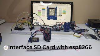 How to interface sd card with esp8266 | Interface Micro SD Card Module with ESP8266 part -1 in hindi