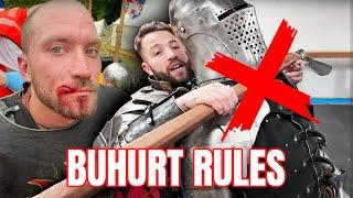 Buhurt weapon striking rules! Yays and Nays!