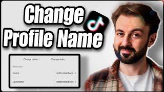 How To Change Name On Tiktok! (2024)