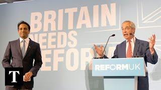 LIVE: Nigel Farage And Zia Yusuf Host Reform UK Press Conference