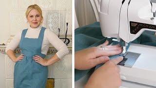 SEWING MY APRON | How to sew your own version!