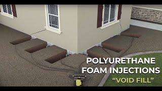 How polyurethane injections work with foundation repairs