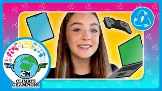 Your guide to E-waste | Meet Kady: A Cartoon Network Climate Champion! | @cartoonnetworkuk