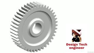 #Solidworks tutorials| Design of spur gear in Solidworks