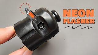 DIY 220V Neon Lamp Flasher: How to Make Your Own