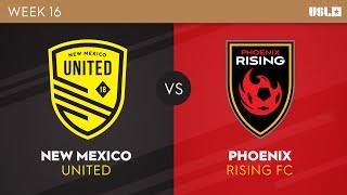 New Mexico United v Phoenix Rising FC: June 21, 2023