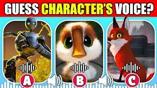 Guess The Wild Robot Movie Character by their Voice!  | DreamWorks The Wild Robot Voice Quiz