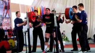 Kiyan (Киян) SQ 320kg@125 Powerlifting IPF Ukrane Champ 2010