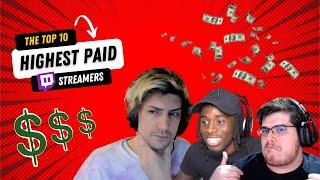 TOP 10 HIGHEST PAID TWITCH STREAMERS!