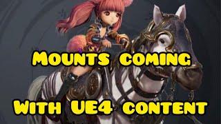 Blade and Soul - Actual Mounts Coming With Unreal Engine 4