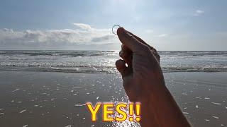 Beach Metal Detecting: I broke my Ring Drought!!