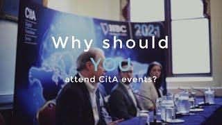 Why should you attend CitA Events?