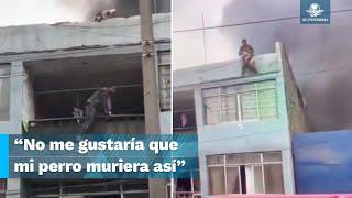 ¡Héroe sin capa! Hombre salva a 25 perros de un incendio