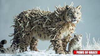 Epic Rescue! Snow Leopard Covered in Coral Reef SAVED by Solo Camper