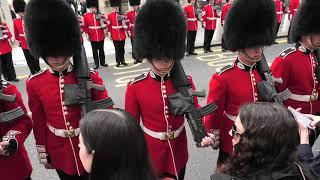 Escort to the crown (of Scotland) - Basic Drill movements at Scottish Parliament [4K/UHD]