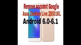 Bypass FRP Account Google Asus Zenfone Live ZB501KL  Remove Account Google