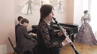 Sergey Rachmaninoff "Oriental dance", Op.2 №2. Lubov Maikova clarnet, Nick Nikulin piano.