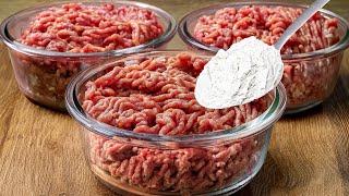 The famous minced meat dish in 10 minutes that is driving the world crazy! How delicious it is!